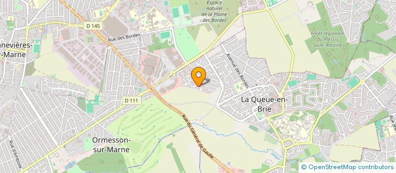 localisation de l'entreprise MADAME FARAH ETTAHIRI à LA QUEUE-EN-BRIE