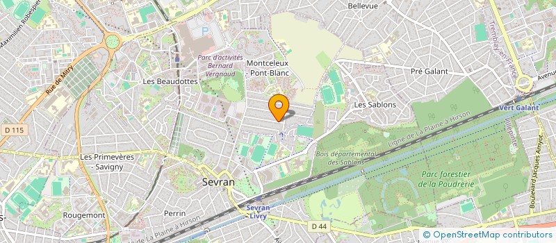 localisation de l'entreprise MADAME FARAH FELLAH à SEVRAN