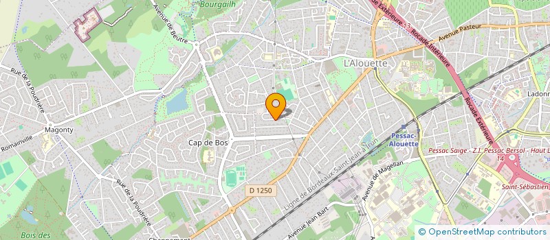 localisation de l'entreprise MADAME FARAH GAUDIN à PESSAC
