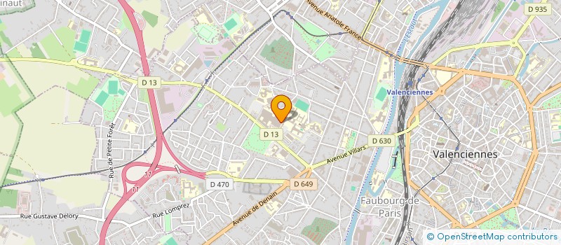 localisation de l'entreprise MADAME FARAH HAJJI à VALENCIENNES