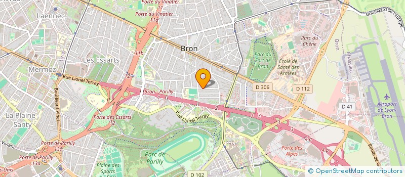 localisation de l'entreprise MADAME FARAH HAMADOUCHE  BRON