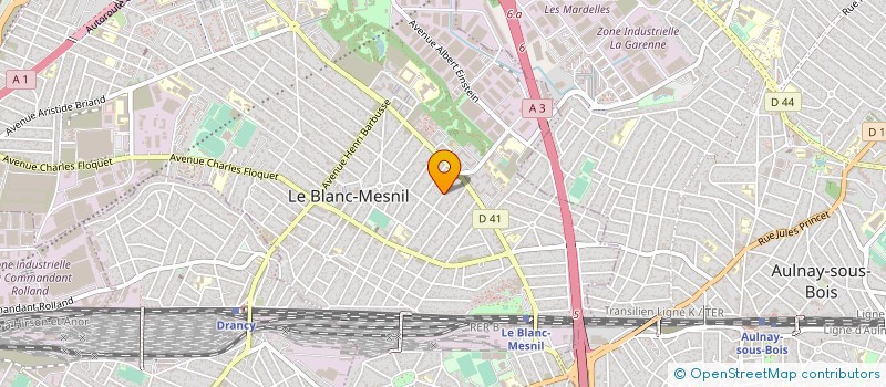 localisation de l'entreprise MADAME FARAH HAMDAOUI à LE BLANC-MESNIL
