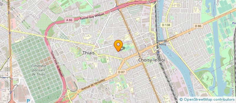 localisation de l'entreprise MADAME FARAH HAMOU à CHOISY-LE-ROI