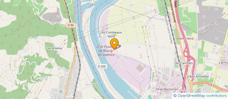 localisation de l'entreprise MADAME FARAH HENDERSON  BOURG-LES-VALENCE