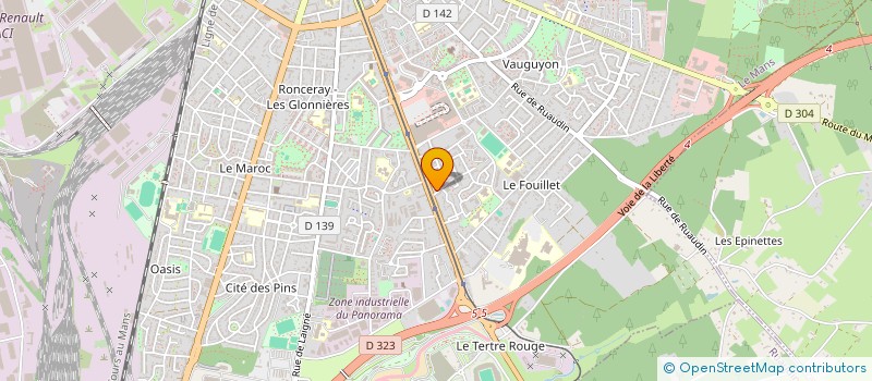 localisation de l'entreprise MADAME FARAH ISMAEL  SUHAIL  LE MANS