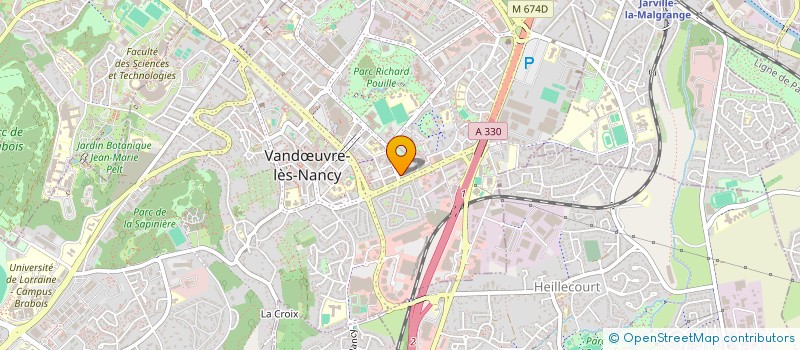 localisation de l'entreprise MADAME FARAH JDID  VANDUVRE-LES-NANCY