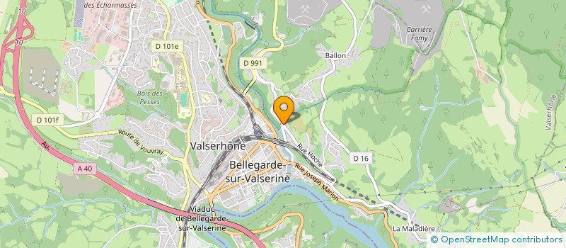 localisation de l'entreprise MADAME FARAH KDIDAR à VALSERHONE