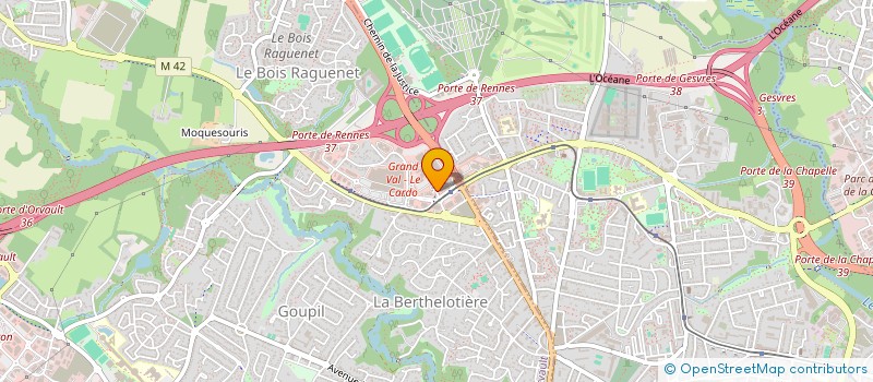 localisation de l'entreprise MADAME FARAH LAOUITI à SAINT-NAZAIRE