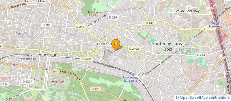 localisation de l'entreprise MADAME FARAH LARABI à FONTENAY-SOUS-BOIS