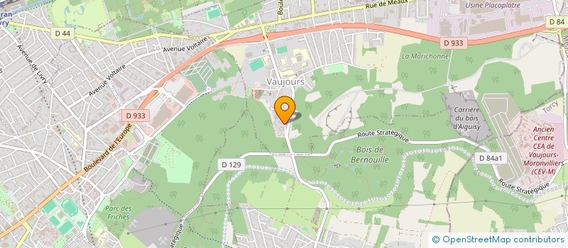 localisation de l'entreprise MADAME FARAH MARGOUM  VAUJOURS