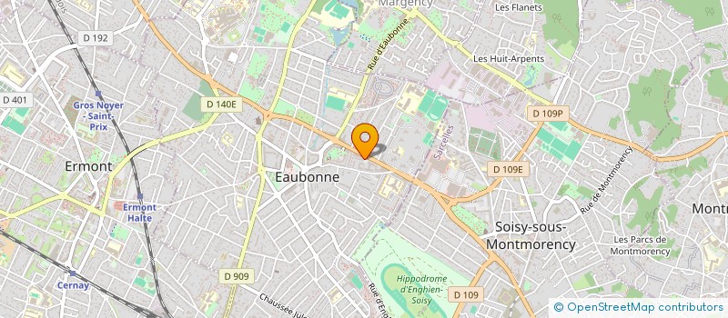 localisation de l'entreprise MADAME FARAH MERAT à EAUBONNE