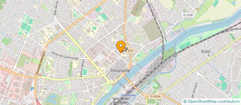 localisation de l'entreprise MADAME FARAH MESSILI  THIONVILLE