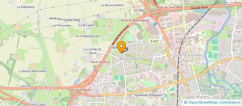 localisation de l'entreprise MADAME FARAH OUMGHAR  RENNES