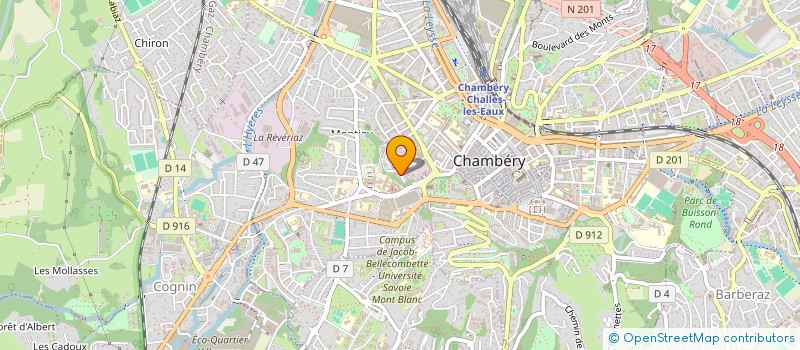 localisation de l'entreprise MADAME FARAH PISANO à CHAMBERY