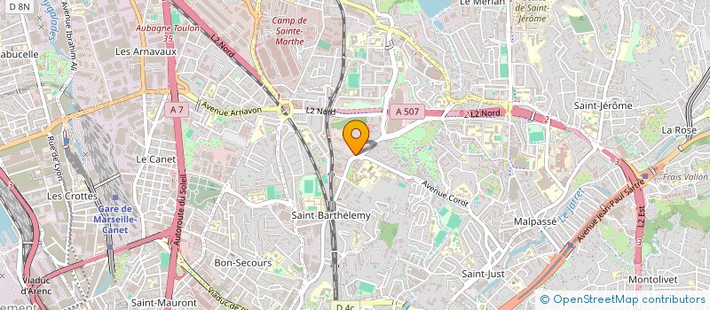 localisation de l'entreprise MADAME FARAH SAM à MARSEILLE