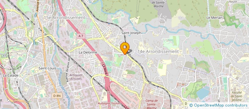 localisation de l'entreprise MADAME FARAH SOUMRI  MARSEILLE