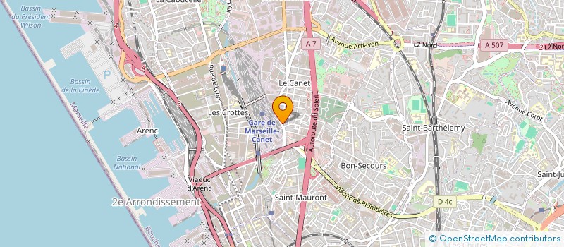 localisation de l'entreprise MADAME FARAH TCHIKAOUI à MARSEILLE
