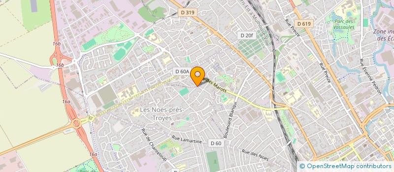 localisation de l'entreprise MADAME FARAH TONNELLIER  TROYES