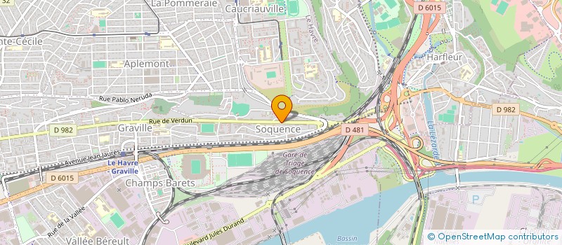 localisation de l'entreprise MADAME FARAH ZEGHADI  SAINTE-ADRESSE