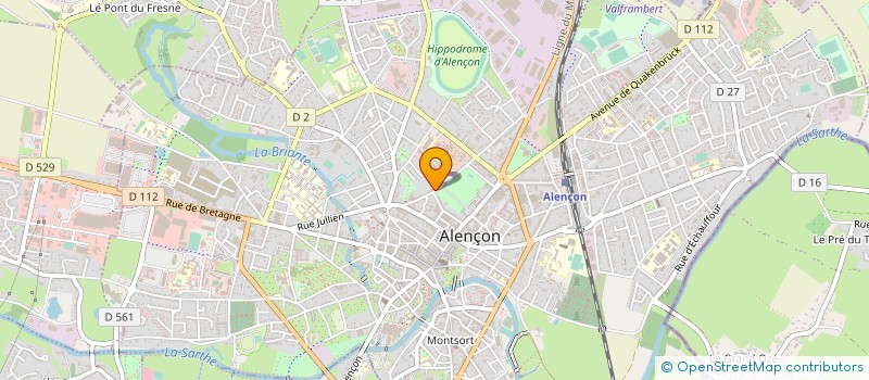 localisation de l'entreprise MADAME FARAHNAZ RIZIKI à ALENCON