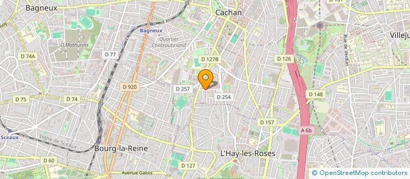 localisation de l'entreprise MADAME FARANIRINA ANDRIAMBOLOLONA à CACHAN