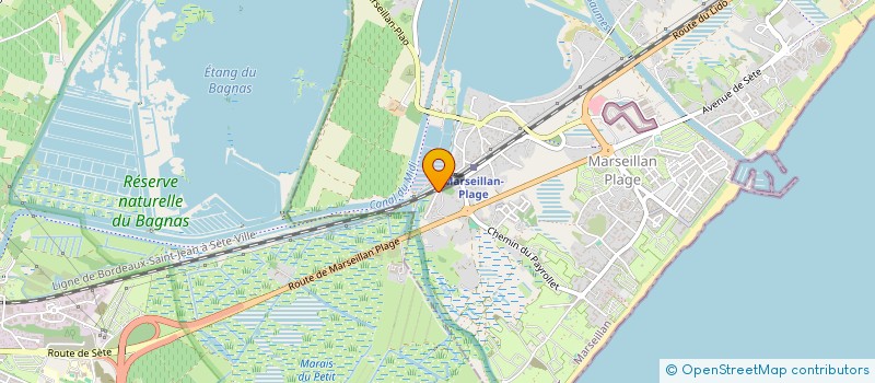 localisation de l'entreprise MADAME FARAW BEN BRAHIM à MARSEILLAN