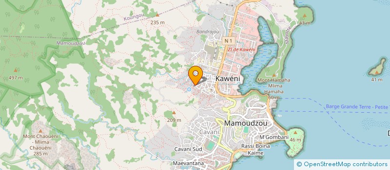 localisation de l'entreprise MADAME FARDA MOUSSA  MAMOUDZOU