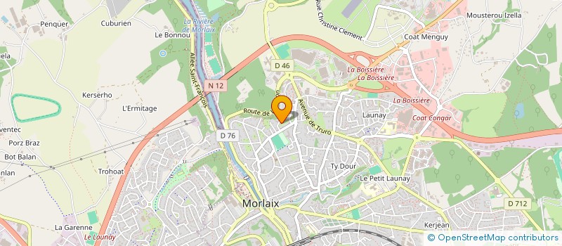 localisation de l'entreprise MADAME FARDATI ABDALLAH à MORLAIX