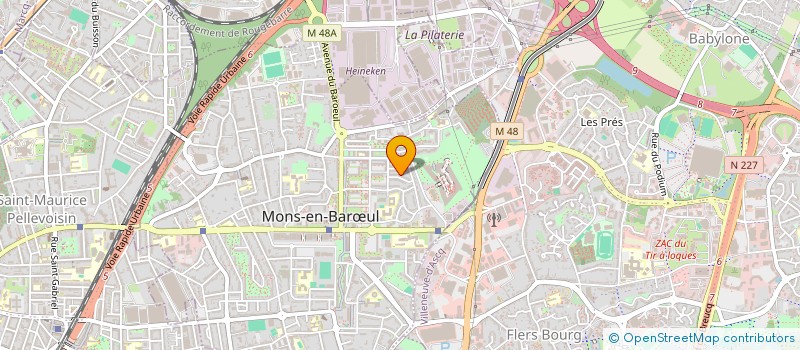 localisation de l'entreprise MADAME FARDOUS MOHAMED HANIF  MONS-EN-BARUL