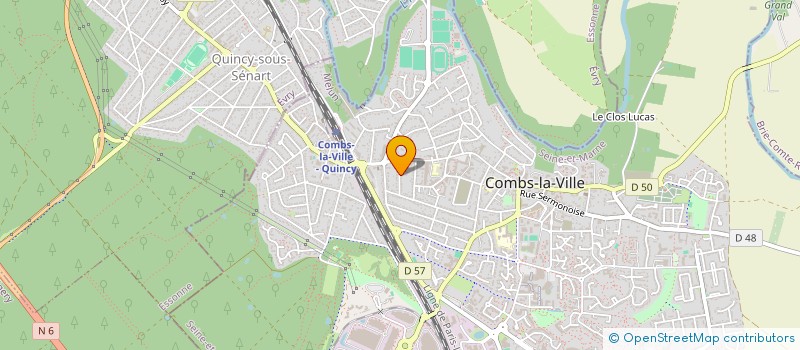 localisation de l'entreprise MADAME FARHA GUESMI  COMBS-LA-VILLE