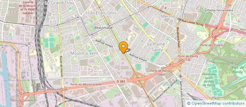 localisation de l'entreprise MADAME FARHADIBA SLIMANI à VENISSIEUX