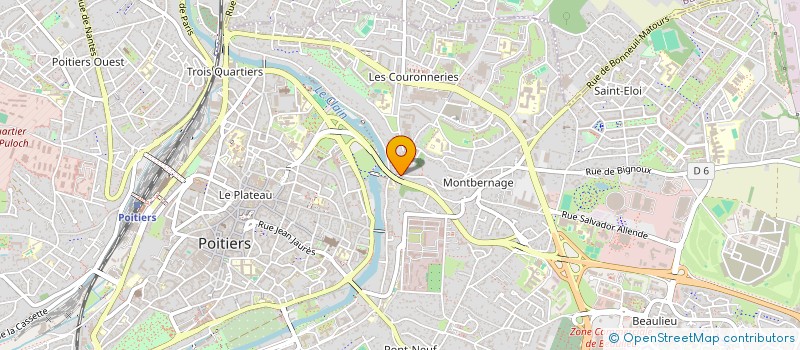 localisation de l'entreprise MADAME FARHATAINI KANDILA  POITIERS