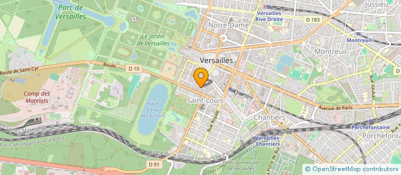 localisation de l'entreprise MADAME FARIBA NOBAKHT à VERSAILLES