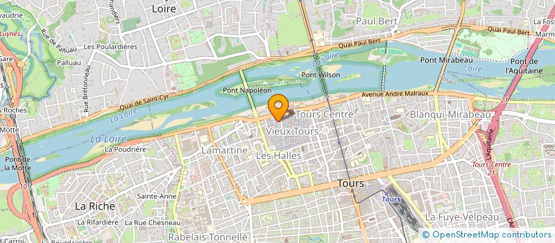 localisation de l'entreprise MADAME FARIBA YAGHOUB POUR à TOURS