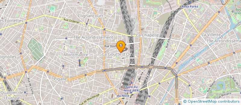 localisation de l'entreprise MADAME FARIDA ABDALLAH  PARIS