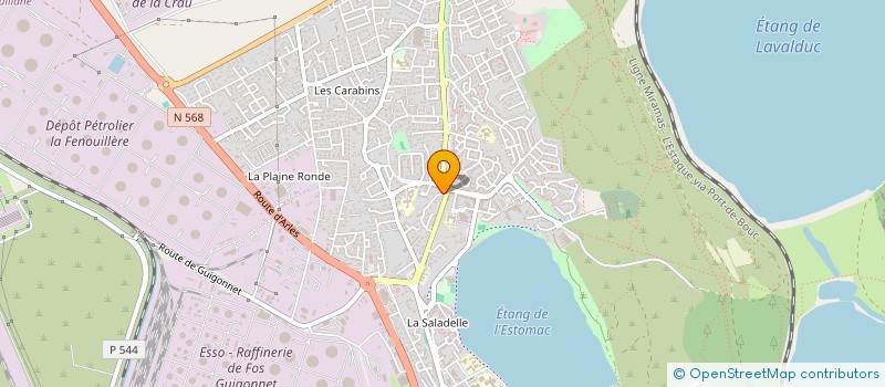 localisation de l'entreprise MADAME FARIDA ABDOULA  FOS-SUR-MER