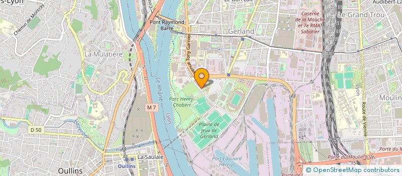 localisation de l'entreprise MADAME FARIDA ANAIS MODUKPE DA SILVA  LYON