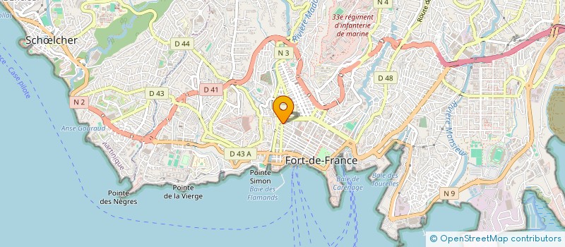 localisation de l'entreprise MADAME FARIDA ASTFAN à FORT-DE-FRANCE