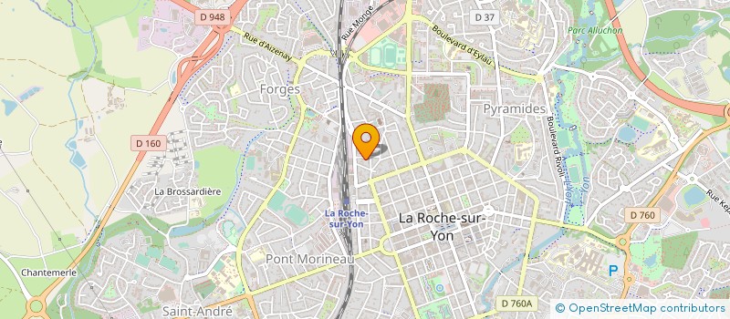 localisation de l'entreprise MADAME FARIDA BAHRI à LA ROCHE-SUR-YON