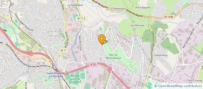 localisation de l'entreprise MADAME FARIDA BELKASMI  SAINT-PRIEST-EN-JAREZ