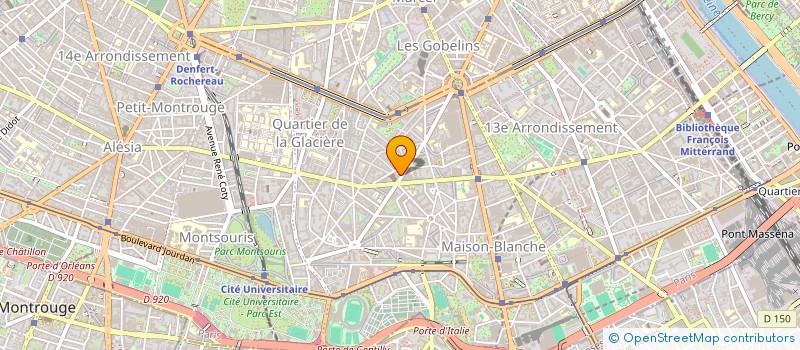 localisation de l'entreprise MADAME FARIDA BENAZIZA  PARIS