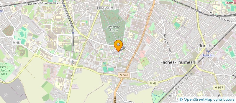localisation de l'entreprise MADAME FARIDA BENSAID à LILLE