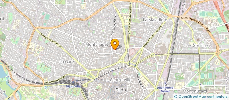 localisation de l'entreprise MADAME FARIDA BHOGADIA  DIJON