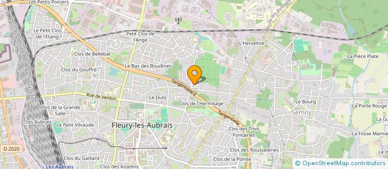 localisation de l'entreprise MADAME FARIDA BOUSSADRA à FLEURY-LES-AUBRAIS