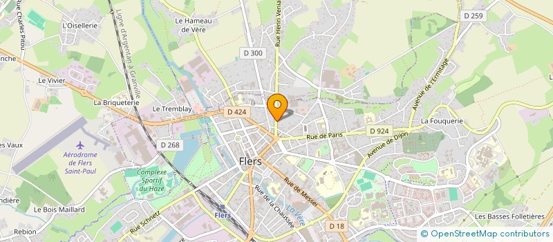 localisation de l'entreprise MADAME FARIDA CHITHOUNE à FLERS