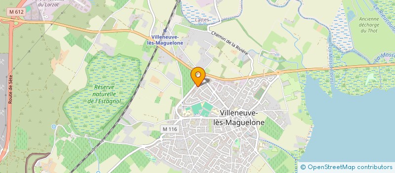 localisation de l'entreprise MADAME FARIDA DAHI  MONTPELLIER