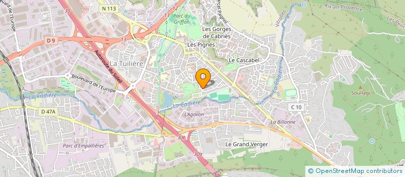 localisation de l'entreprise MADAME FARIDA DJAOVITA à VITROLLES