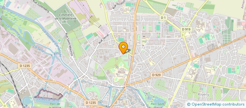 localisation de l'entreprise MADAME FARIDA DJOUDI  AMIENS