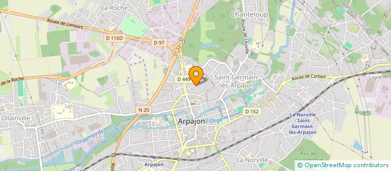 localisation de l'entreprise MADAME FARIDA ENNJIMI à ARPAJON