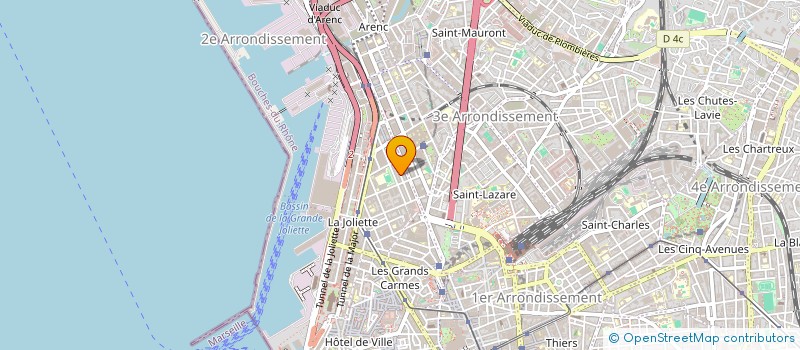 localisation de l'entreprise MADAME FARIDA HABBI à MARSEILLE